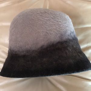 Wool cloche hat